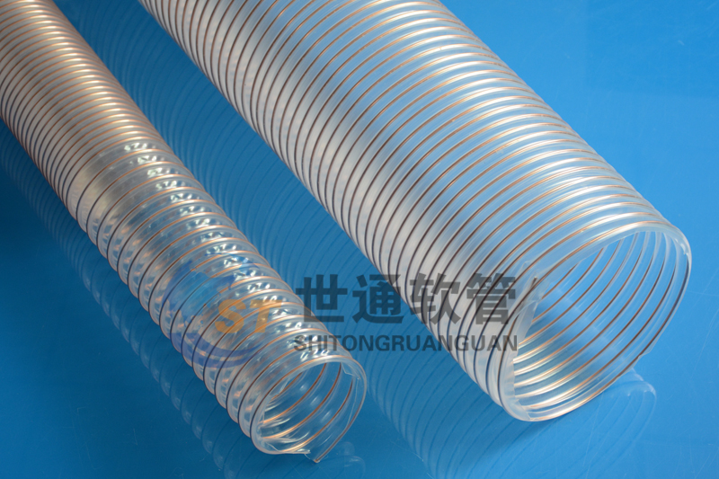 PU鋼絲伸縮軟管,PU伸縮管,PU鋼絲伸縮管用于木工機械,雕刻機,鉆孔機開料機通風吸塵 PU鋼絲伸縮軟管,PU伸縮管,PU鋼絲伸縮管用于木工機械,雕刻機,鉆孔機開料機通風吸塵